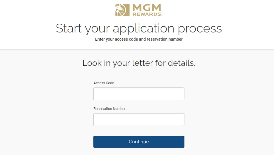 application process for the M Life Rewards MasterCard