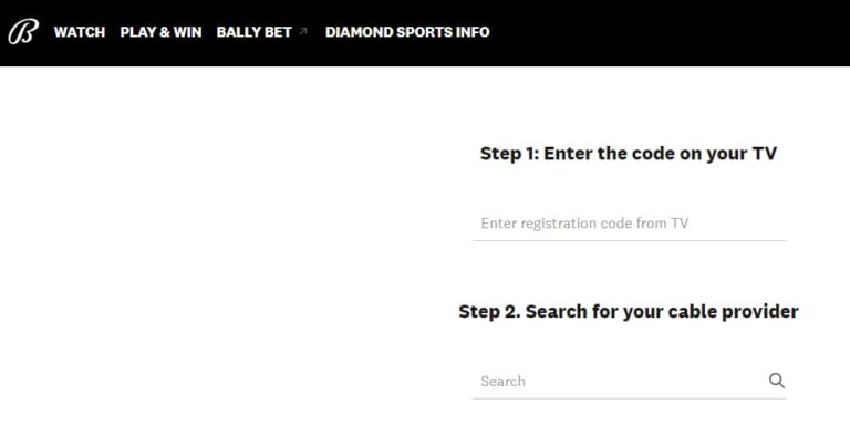 www.BallySports/Activate